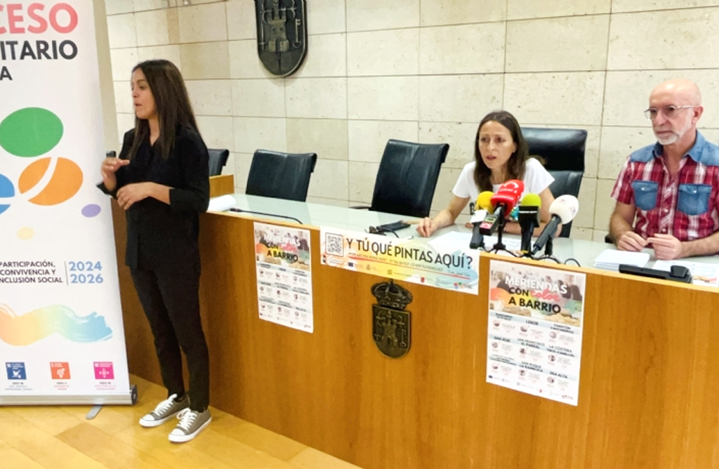 Llegan a Totana las Meriendas con color a barrio para generar nuevos espacios de relacin vecinal 